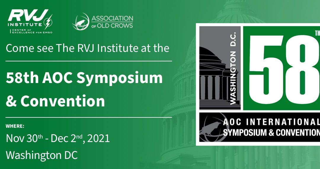 RVJ Institute to Attend and Exhibit at the 58th AOC International Symposium