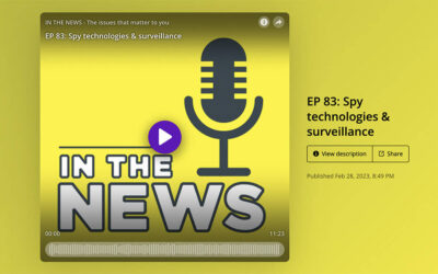 Join Dr. Dave Stupples, the newest Cadre of Experts member, for this enlivening podcast broadcasted by Singapore Radio